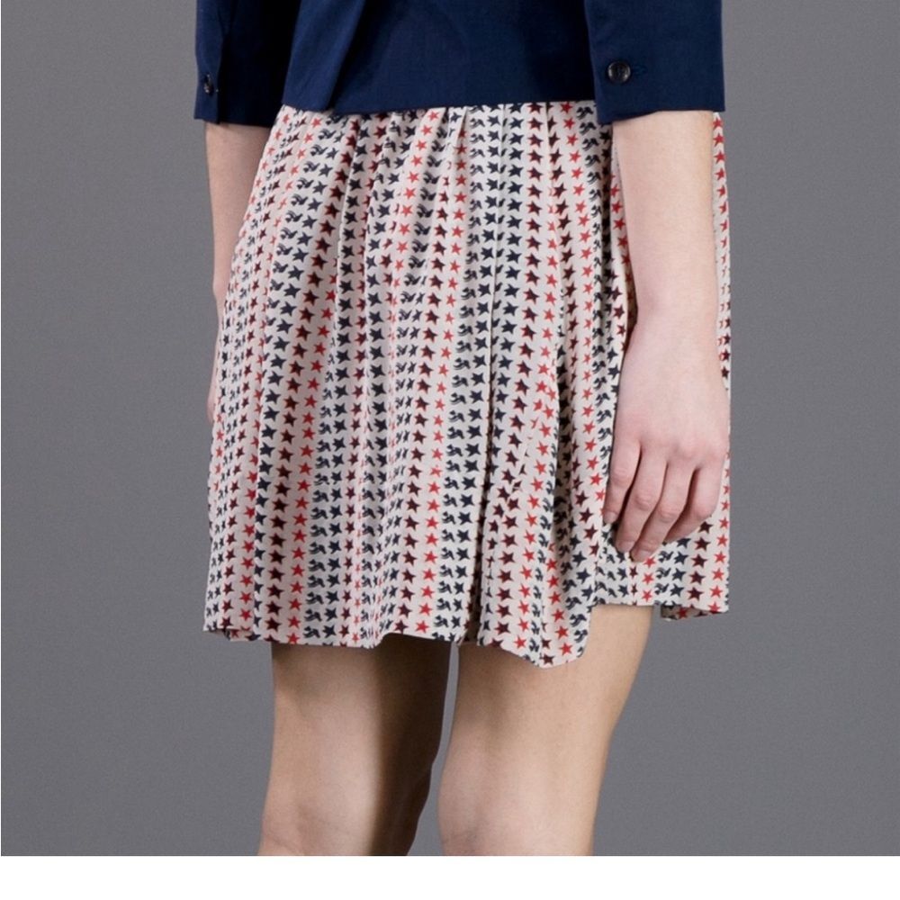 New Isabel Marant Etoile 100% silk Maya starprint skirt - Picture 5 of 15